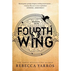 Fourth Wing by Rebecca Yarros, Excellent/Good (Hardcover - Fantasy/Romantasy)